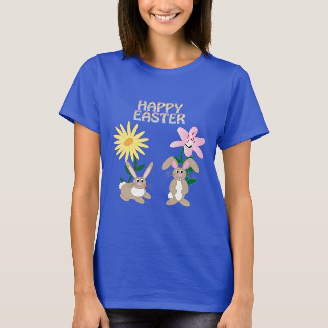 Happy Oaster Bunnies T-Shirt (Vorderseite)