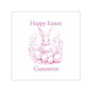 Happy Oaster Bunny Basket Thunder_Cove Permastempel