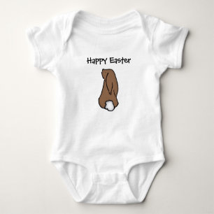 Happy Oaster Bunny Bodysuit Baby Strampler