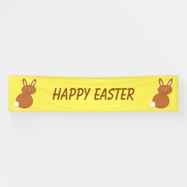 Happy Oaster Bunny Custom Banner (Horizontal)