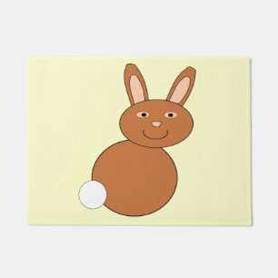 Happy Oaster Bunny Door Mat Fußmatte