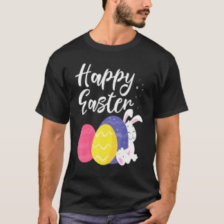 Happy Oaster Bunny Egg Basket 1 T-Shirt