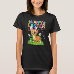 Happy Oaster Bunny Egg Bunny Bobcat Ostersonntag T-Shirt