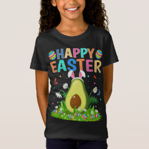 Happy Oaster Bunny Egg Funny Avocado Ostersonntag T-Shirt