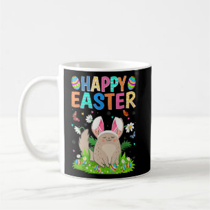 Happy Oaster Bunny Egg Funny Chinchilla Ostersonne Kaffeetasse