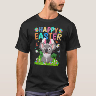 Happy Oaster Bunny Egg Funny Koala Ostersonntag T-Shirt