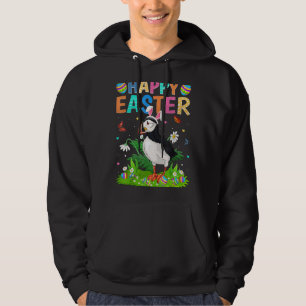 Happy Oaster Bunny Egg Funny Puffin Bird Osterfest Hoodie