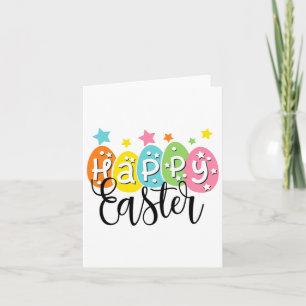 Happy Oaster Bunny Egg Hunt Ostertag Shirt Familie Karte