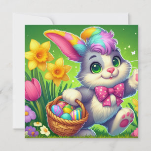 Happy Oaster Bunny Feiertagskarte