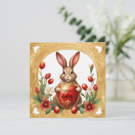 Happy Oaster Bunny Feiertagskarte