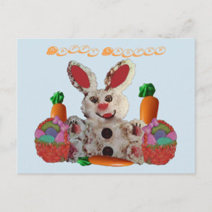 Happy Oaster Bunny Feiertagspostkarte