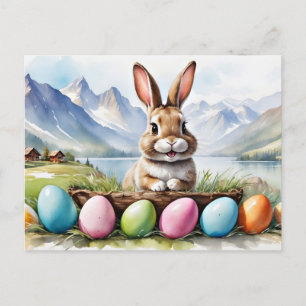 Happy Oaster Bunny Feiertagspostkarte