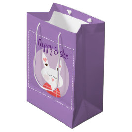 Happy Oaster Bunny Medium Geschenktasche Mittlere Geschenktüte