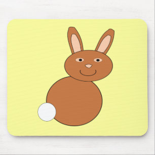 Happy Oaster Bunny Mousepad