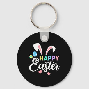 Happy Oaster Bunny Ostereier Rabbit Ohren Frauen Schlüsselanhänger