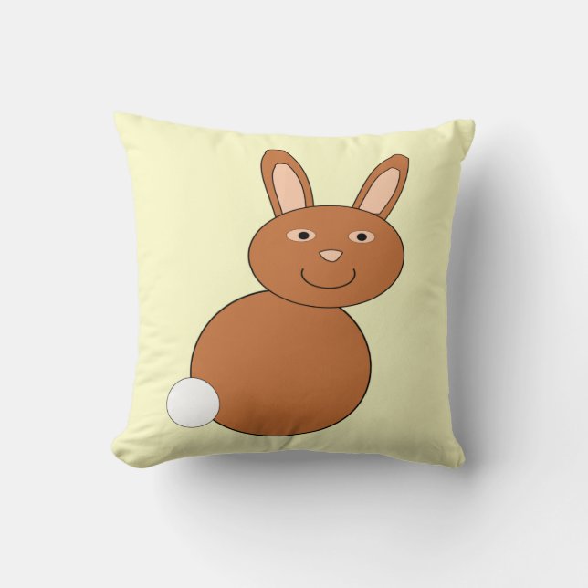 Happy Oaster Bunny Pillow Kissen (Vorderseite)