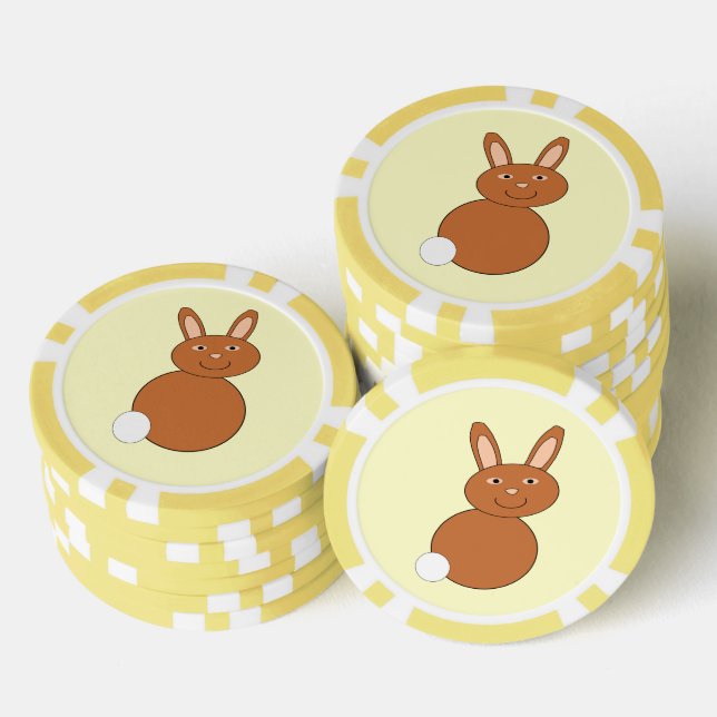 Happy Oaster Bunny Pokerchips (Stapel)