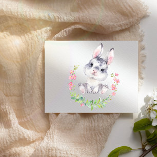 Happy Oaster Bunny Postcard Postkarte