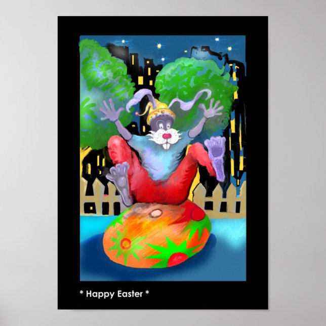 * Happy Oaster Bunny * Poster (Vorne)