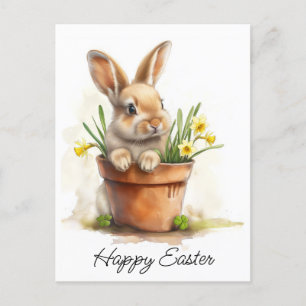 Happy Oaster Bunny Postkarte