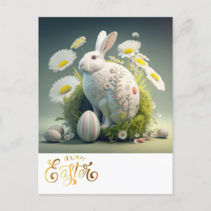 Happy Oaster Bunny Postkarte