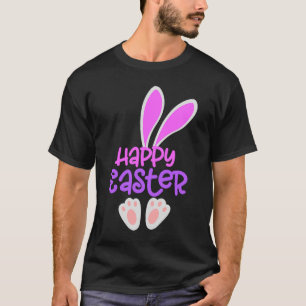 Happy Oaster Bunny Rabbit Egg Hunt Niedliche Ohren T-Shirt