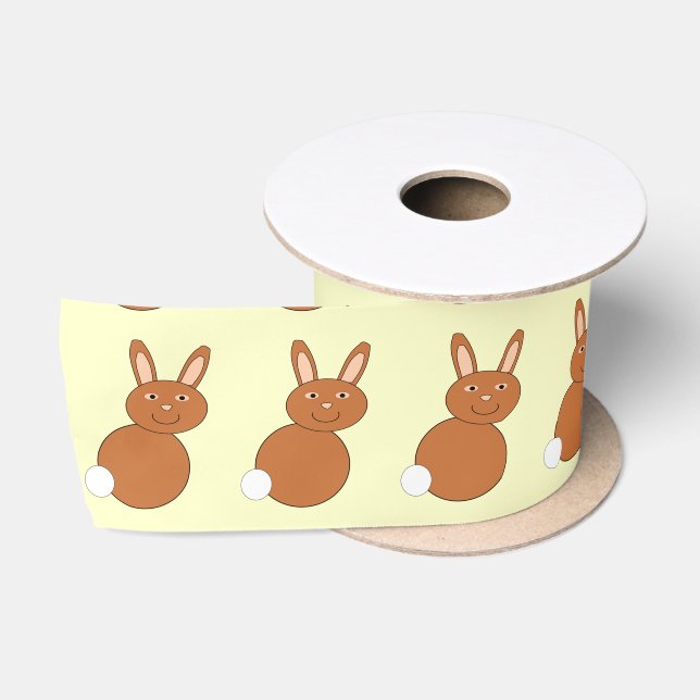 Happy Oaster Bunny Ribbon Satinband (Spule)