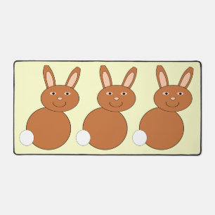 Happy Oaster Bunny Schreibtischunterlage
