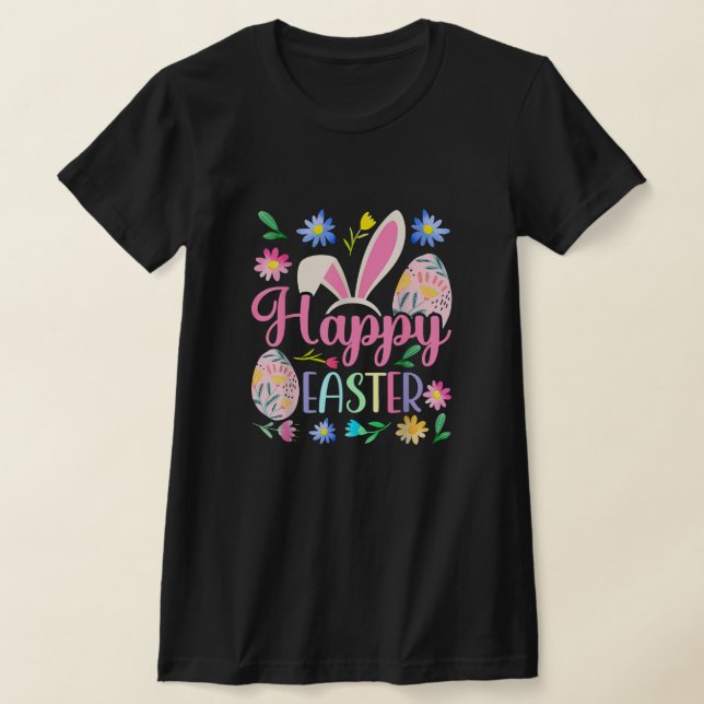 Happy Oaster Bunny Spring Ostereier Ostern T-Shirt (Ablage )