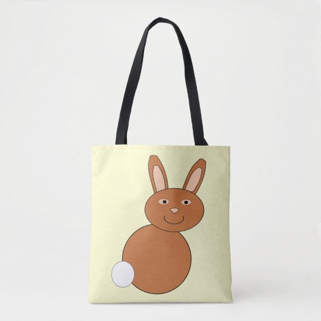 Happy Oaster Bunny Tote Bag (Vorderseite)