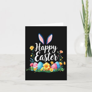 Happy Oaster Bunny und Ei Jagd Niedliches Kaninche Karte