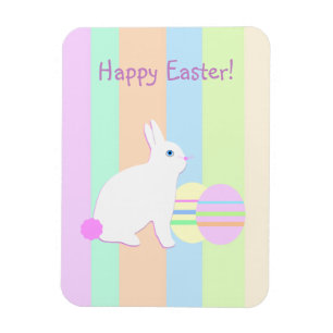 Happy Oaster Bunny und Eier Magnet