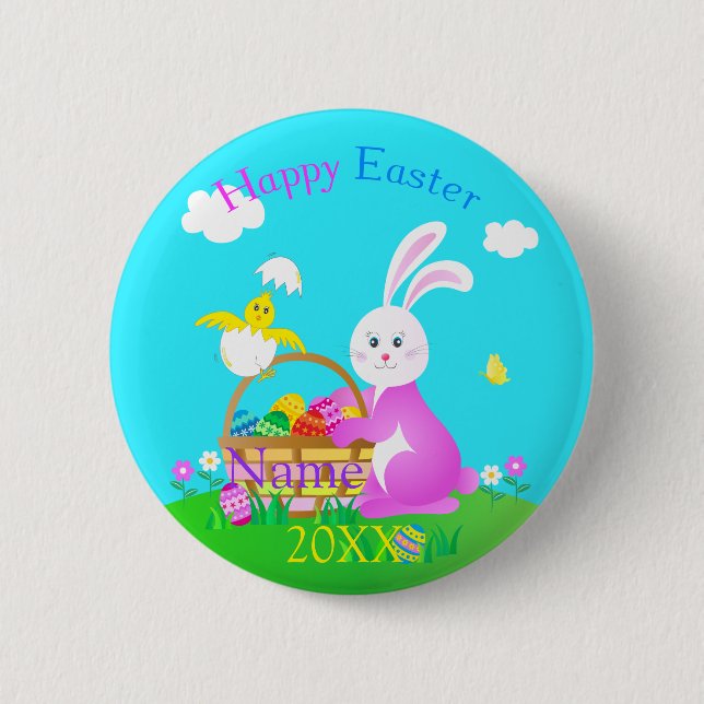 Happy Oaster Button (Vorderseite)