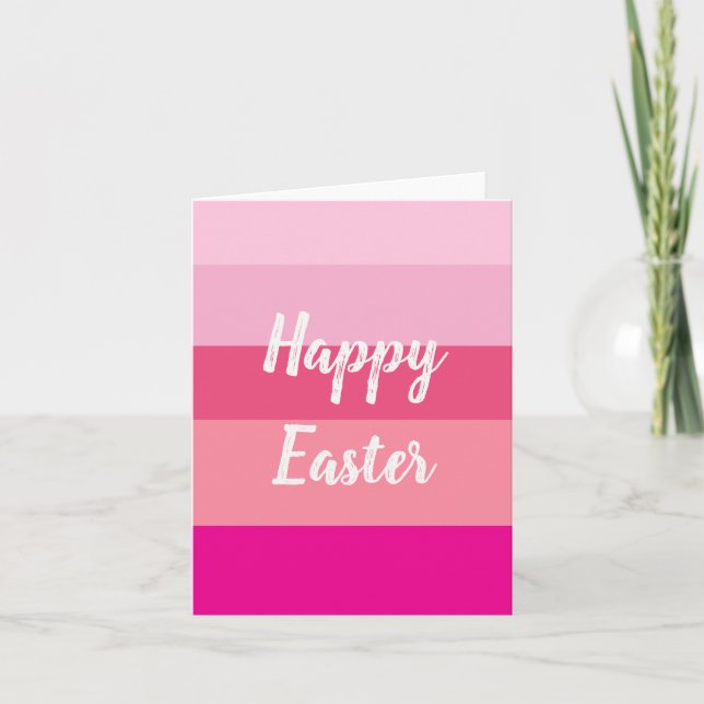 Happy Oaster Candy Colors Flat Card (Vorderseite)