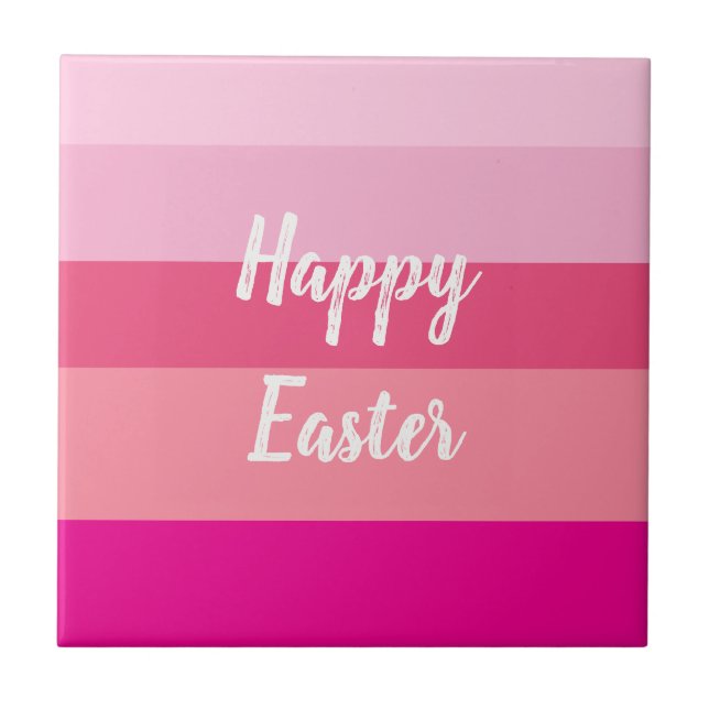 Happy Oaster Candy Colors Throw Kissen Fliese (Vorderseite)