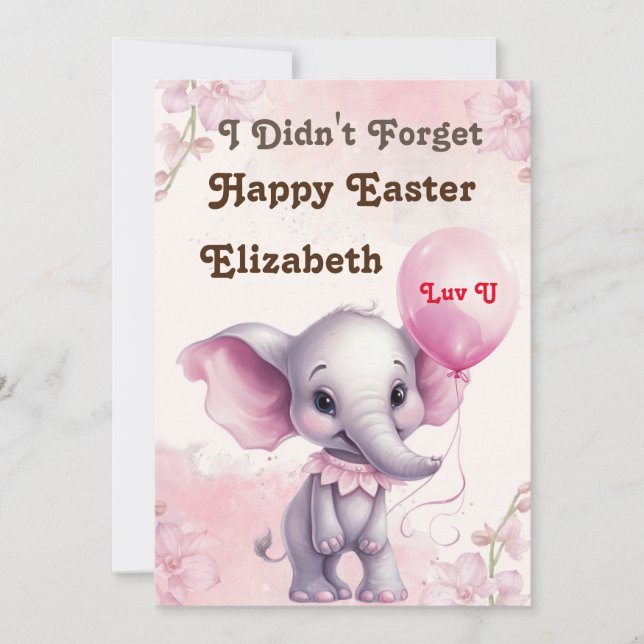Happy Oaster Card Feiertagskarte (Vorderseite)