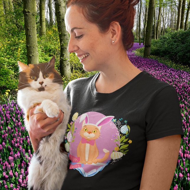 Happy Oaster Cat Funny Oaster Kitty T-Shirt (Von Creator hochgeladen)
