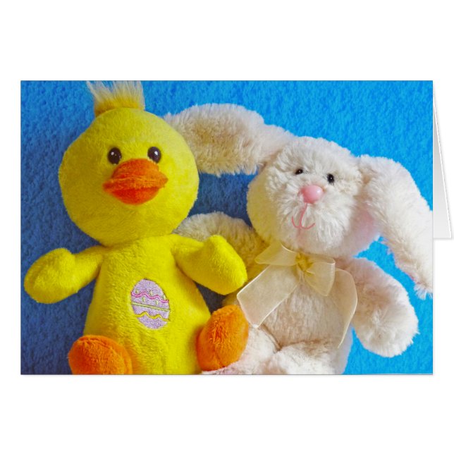 Happy Oaster Chick + Bunny (Vorderseite (Horizontal))