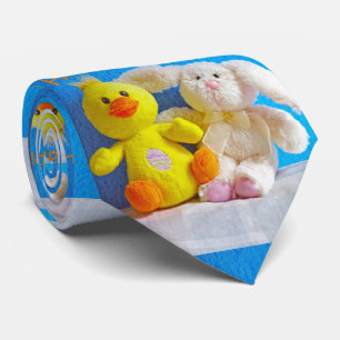 Happy Oaster Chick + Bunny Krawatte