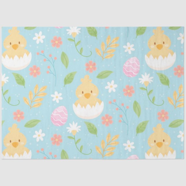 Happy Oaster Chicken Seidenpapier (Vorderseite)