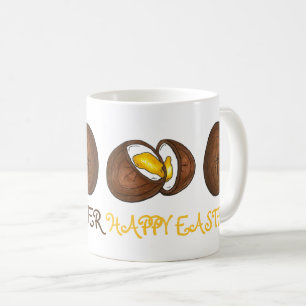 Happy Oaster Chocolate Creme Candy Ei Tasse