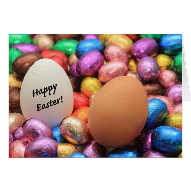 Happy Oaster Chocolate Ostereier (Vorderseite (Horizontal))