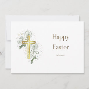 Happy Oaster Christlich Card Feiertagskarte