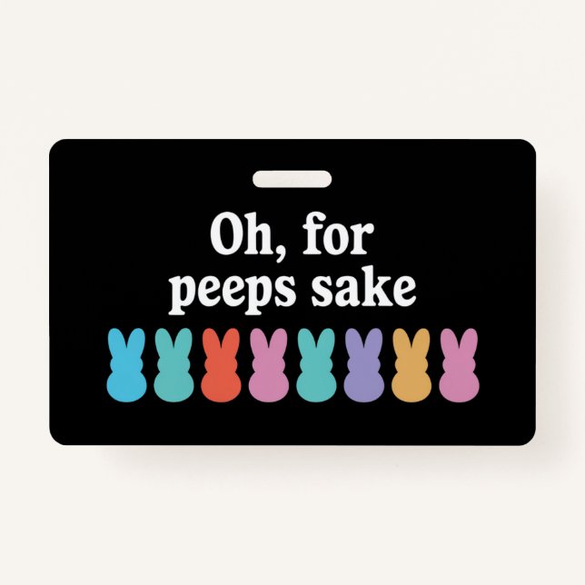 Happy Oaster Christlicher Religiöser Karneval Ausweis (Vorderseite)