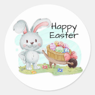 Happy Oaster Classic Round Sticker