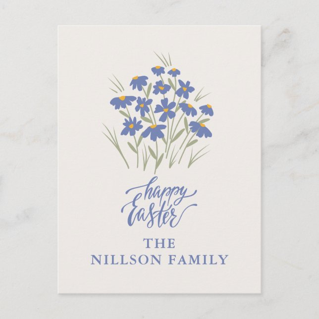 Happy Oaster Custom Postcard Postkarte (Vorderseite)