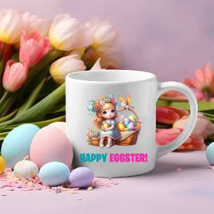Happy Oaster Day - Baby Rabbit Zweifarbige Tasse