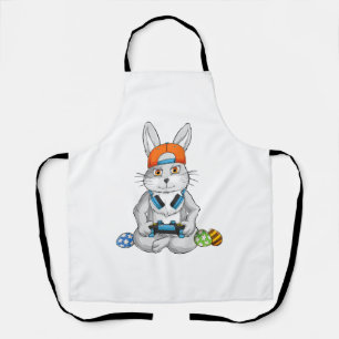 Happy Oaster Day Bunny Egg Gamer Schürze