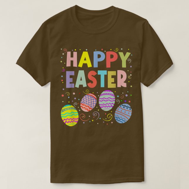 Happy Oaster Day Bunny Egg Junting Spring Christia T-Shirt (Design vorne)