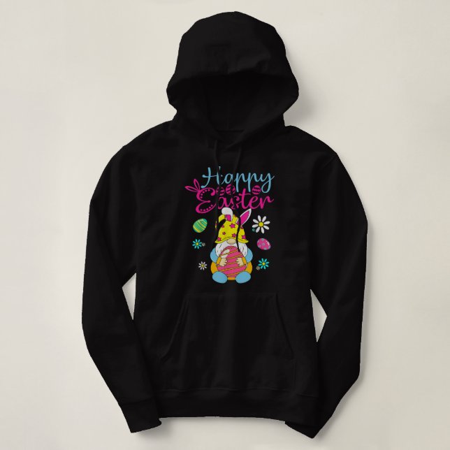 Happy Oaster Day Bunny Spring Gnome Oster Hoodie (Design vorne)
